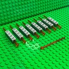 LEGO Launcher 8 Spring Shooters 15301 and 8 Orange Projectiles (15303) + Spare