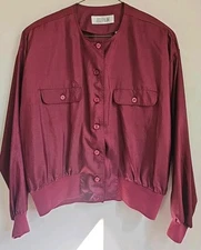Vintage Sisters Point Garwin Josephine Jacket Maroon Size L