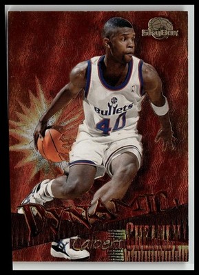 1995-96 SkyBox Premium #D9 Calbert Cheaney Dynamic