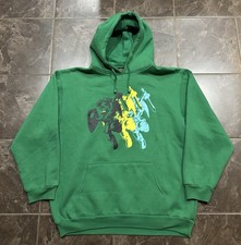 Nintendo Legend Of Zelda Green Hoodie Men s Size L 2006 Y2K