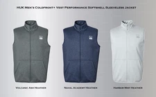 Vest | HUK H13009 Men’s Coldfront+ Vest Performance Softshell Sleeveless Jacket