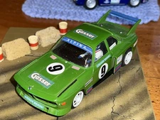 Vintage Scalextric C128 ALPINA BMW 3.0 CSL #9 Gosser USED 1/32 Scale Slot Car!