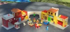 Fisher Price 1973 Vintage Play Family Village Main Street #997 Incomplete