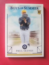 2024 Panini Boys Of Summer Baseball Paul Skenes Relic /99 Blue #53