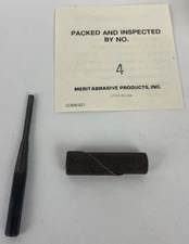 62 Merit Abrasives 120 Grit Cartridge Rolls 3/8 x 1-1/2 x 1/8" Resin Bond 913004