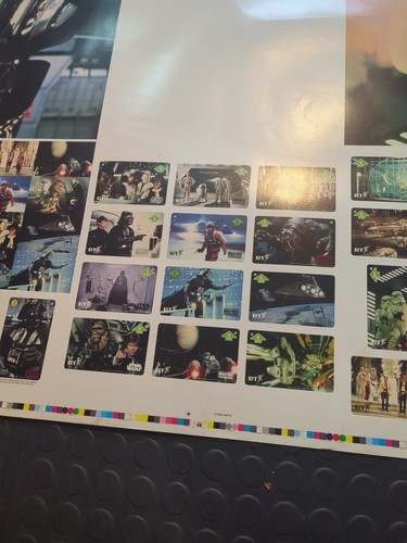 Star Wars BT Telefonkarte Pre Print Proof Poster von P&J Promotions 1996 Lucasfilm - Bild 7 von 15