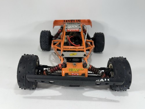 Vintage 1980s Kyosho Javelin 4WD RC Car Racing Buggy ~ Untested / AS-IS - Bild 6 von 24
