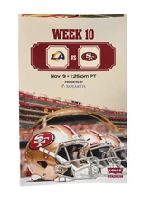 Los Angeles Rams at San Francisco 49ers Gameday Program-November 9, 2025