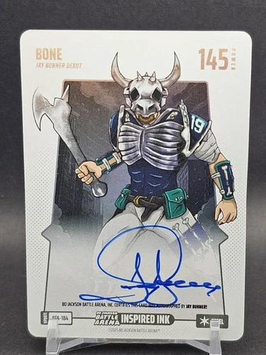 2025 Bo Jackson Battle Arena Bone Jay Buhner Inspired Ink Steel Auto BFA-184