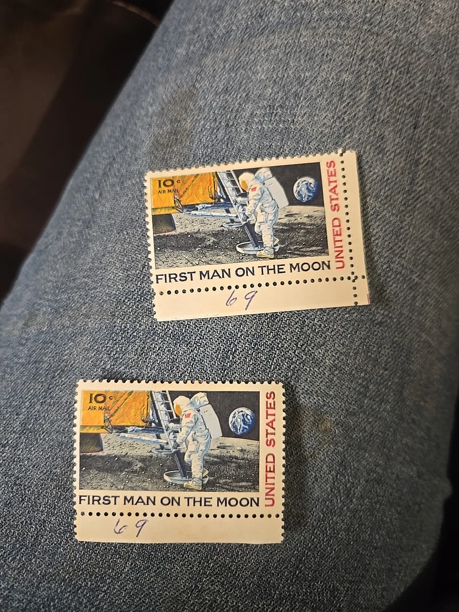 first man on the moon stamp products for sale | eBay