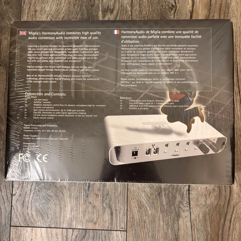 Miglia Harmony Audio HA02 FireWire Audio Interface Digital Mixer - Image 4 of 4