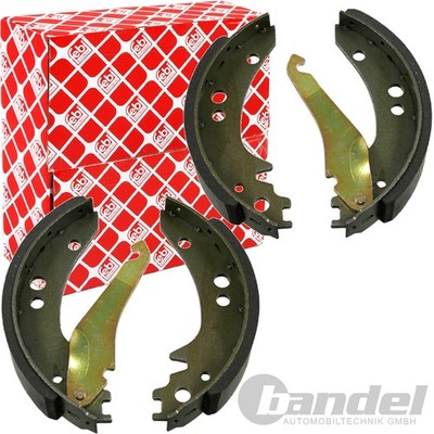 FEBI BREMSBACKEN HINTEN TROMMELBREMSE passend für MERCEDES BENZ MB T1 (601 602)