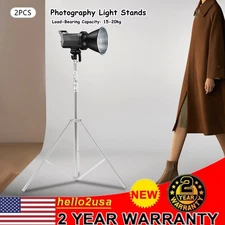 2pcs Photography Studio Lighting Softbox Photo Light Muslin Backdrop Stand Kit