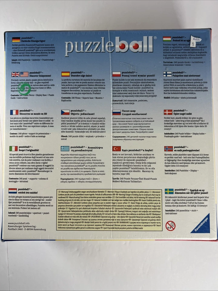 NUEVO (Raro) Simpsons 240 Piezas Rompecabezas Ravensburger Bola Globo SELLADO Foto 3 de 4