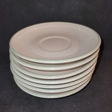 Set Of 7 International Tableworks 043 Sweet Bounty Ironstone 6" Saucers