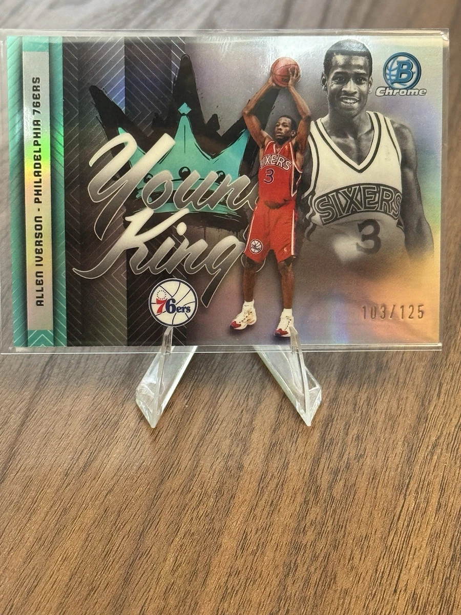 Bowman Allen Iverson Philadelphia 76ers Basketball Sports Trading