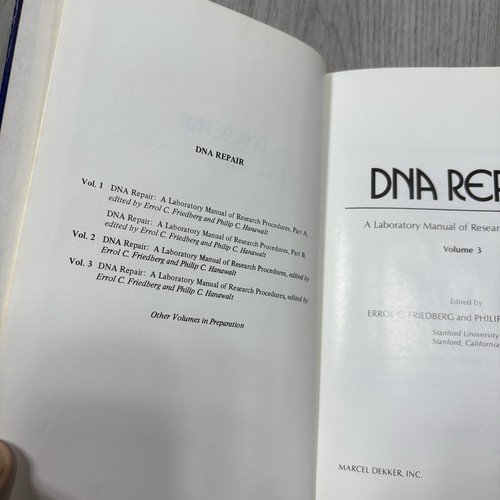 DNA-REPARATUR: EIN LABORHANDBUCH DER FORSCHUNGSVERFAHREN - Hardcover - Bild 4 von 10