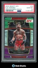 2022 PANINI INSTANT UFC #23 ILIA TOPURIA GREEN PURPLE PRIZM RC ROOKIE PSA 10