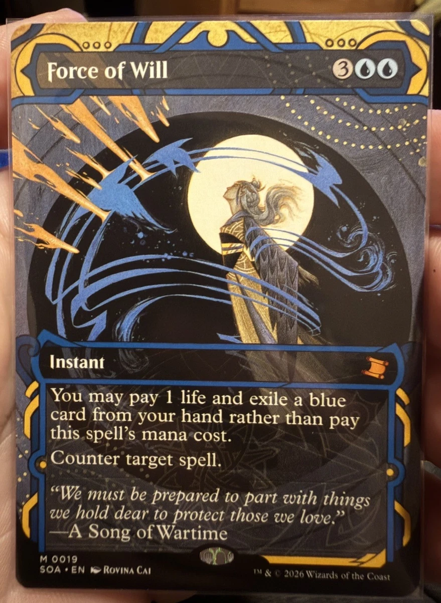 Collectible Individual Force of Will Card Games in English for