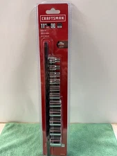 NEW Craftsman 3/8" Drive SAE 6-Point Socket Set, (11-Pcs) CMMT12042