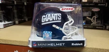 NEW YORK GIANTS SPEED THROWBACK MINI HELMET RIDDELL NEW IN BOX