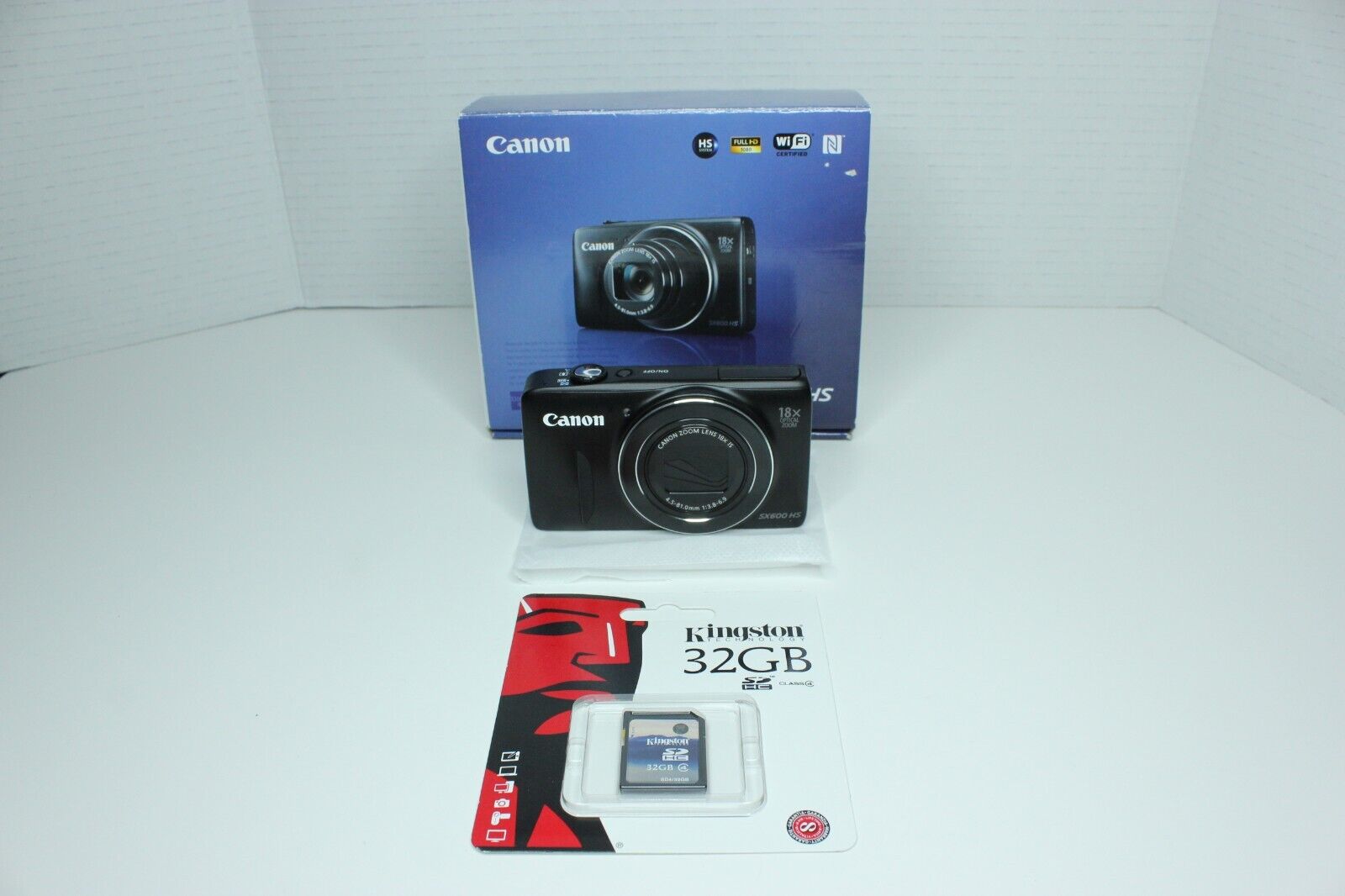 Canon PowerShot SX600 HS 16.0MP Digital Camera - Black for sale