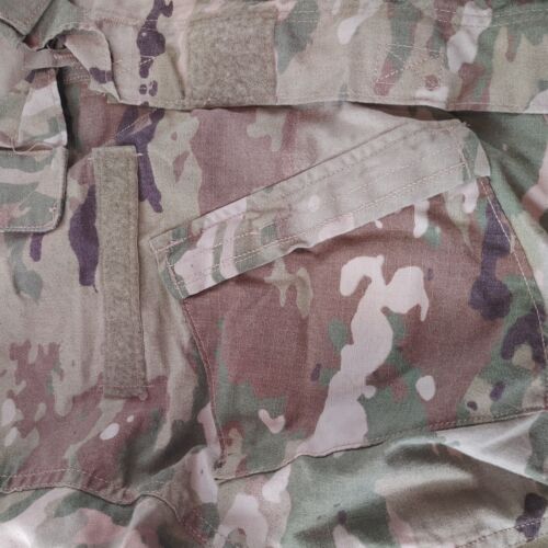 US Army USGI OCP Multicam Combat Uniform Fatigue Jacket Medium Short - Picture 2 of 5