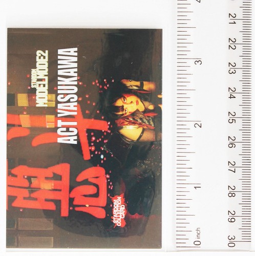 ACT YASUKAWA n.35 - 2015 STARDOM Collection Carta Wrestling Donna Pro - Foto 2 di 3