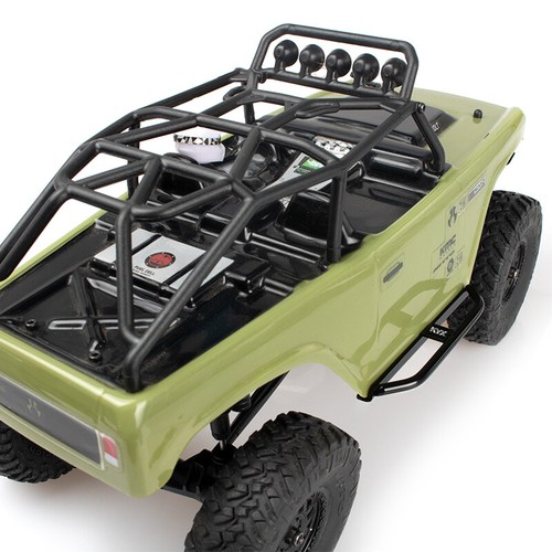 KYX Axial SCX24 cerrojo metal paso lateral tabla de correr protector deslizador de rocas - Imagen 6 de 9