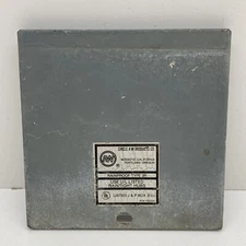 Circle AW Products 6" x 6" Type 3R Electrical Enclosure Box COVER PLATE ONLY