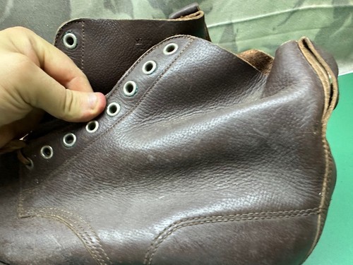 Original Swedish/German Army Marching Ski Boots WW2 Pattern - Size EU49 UK 13 - Picture 6 of 12
