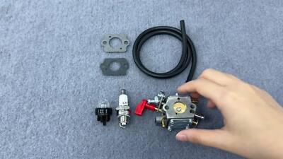 New Carburetor & Spark Plug &Gaskets Fits For Husqvarna Redmax