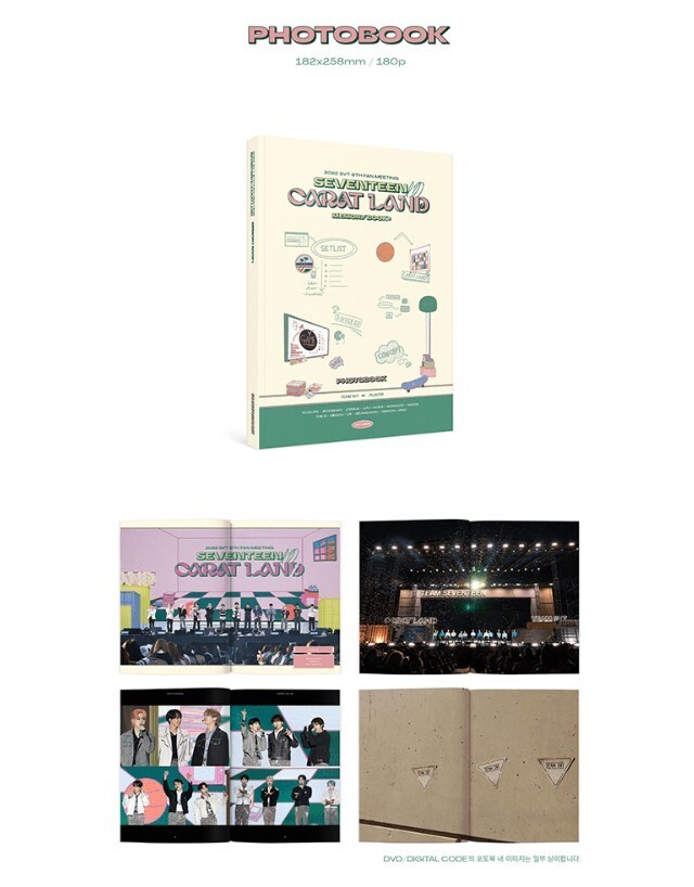 SEVENTEEN CARAT LAND2022 MEMORY BOOK＋ Amazon.com: SEVENTEEN in CARAT LAND SEVENTEEN Album [MEMORY