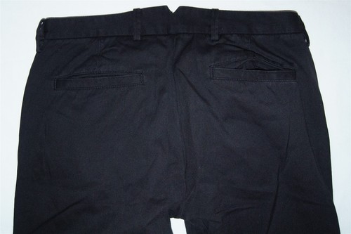 Pantalones para mujer Chinos negros talla 34 x 33 100 % algodón de Arturo Calle - Imagen 6 de 6