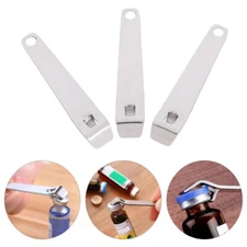 3x Vial Bottle Opener Mini Bottle Openers Medical Bottle Opener Stainless Steel