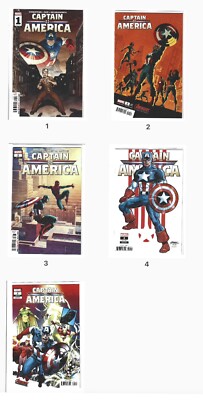CAPTAIN AMERICA #1 and/or #2 (2023 MARVEL) J. M. STRACZYNSKI  NM  COVER SELECT