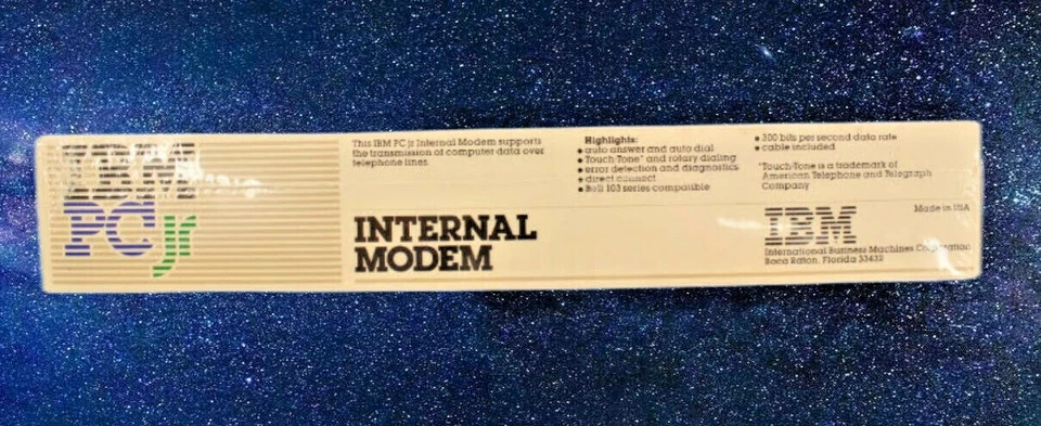  IBM PC JR Internal Modem - NEW OLD STOCK - SEALED ~ Vintage - Image 2 of 4