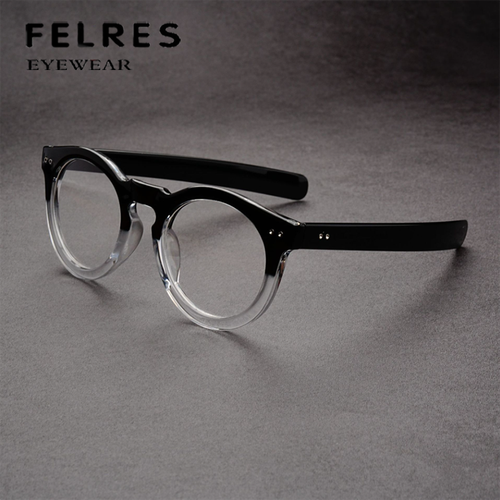 Men Women Blue Light Blocking Reading Glasses Round Classic Presbyopic Readers - Picture 3 of 22