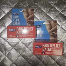 Coralite Ultra Strength Pain Relief Balm 0.63 oz Exp 2026 Lot Of 2
