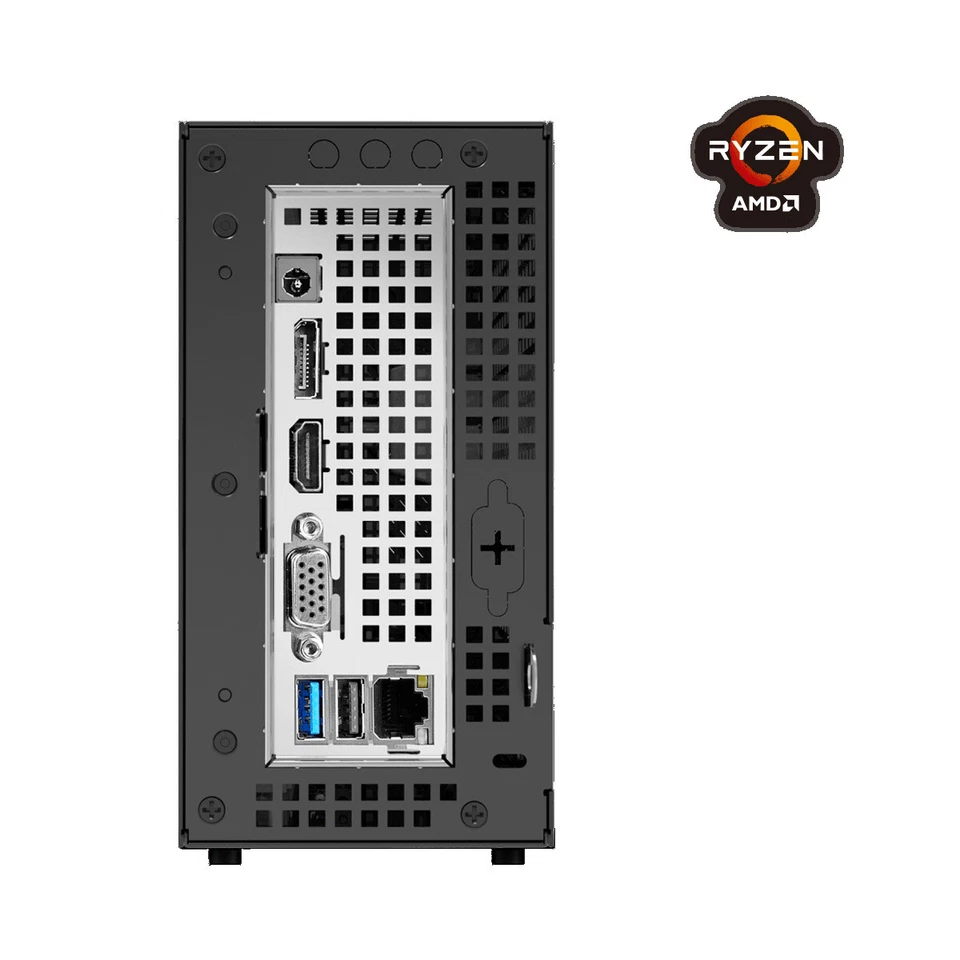 ASROCK X300 Mini PC Ryzen 5 4600 6-Kern 4,2GHz - 8GB - 512GB SSD - Windows 10 - Bild 4 von 4