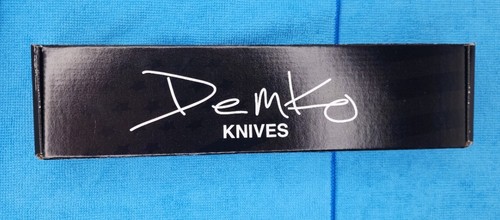 Demko Knives FreeReign Magnacut - Blue & Black - Fixed Blade Full Tang Knife - Picture 9 of 9
