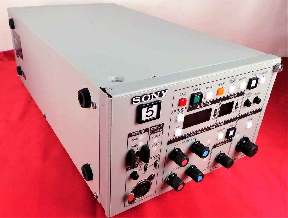 Sony CCU-TX50 Triax SDi Camera Control Unit DXC Cameras | eBay Sony CCU-TX50 Triax SDi Camera Control Unit DXC Cameras | eBay