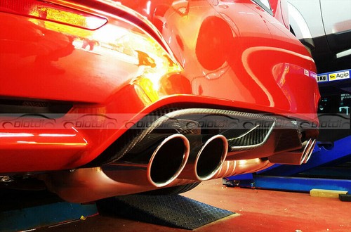 Difusor trasero de fibra de carbono para BMW F80 M3 F82 M4 2014-2017 AK estilo parachoques labio - Imagen 9 de 10