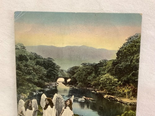 Killarney, County Kerry, Ireland, Three ladies dressed as Angels, Bamforth & Co - Picture 3 of 3