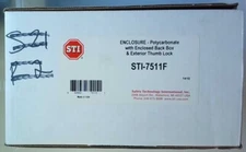 STI STI-7511F Polycarbonate Enclosure Enclosed Back Box & Exterior Thumb Lock