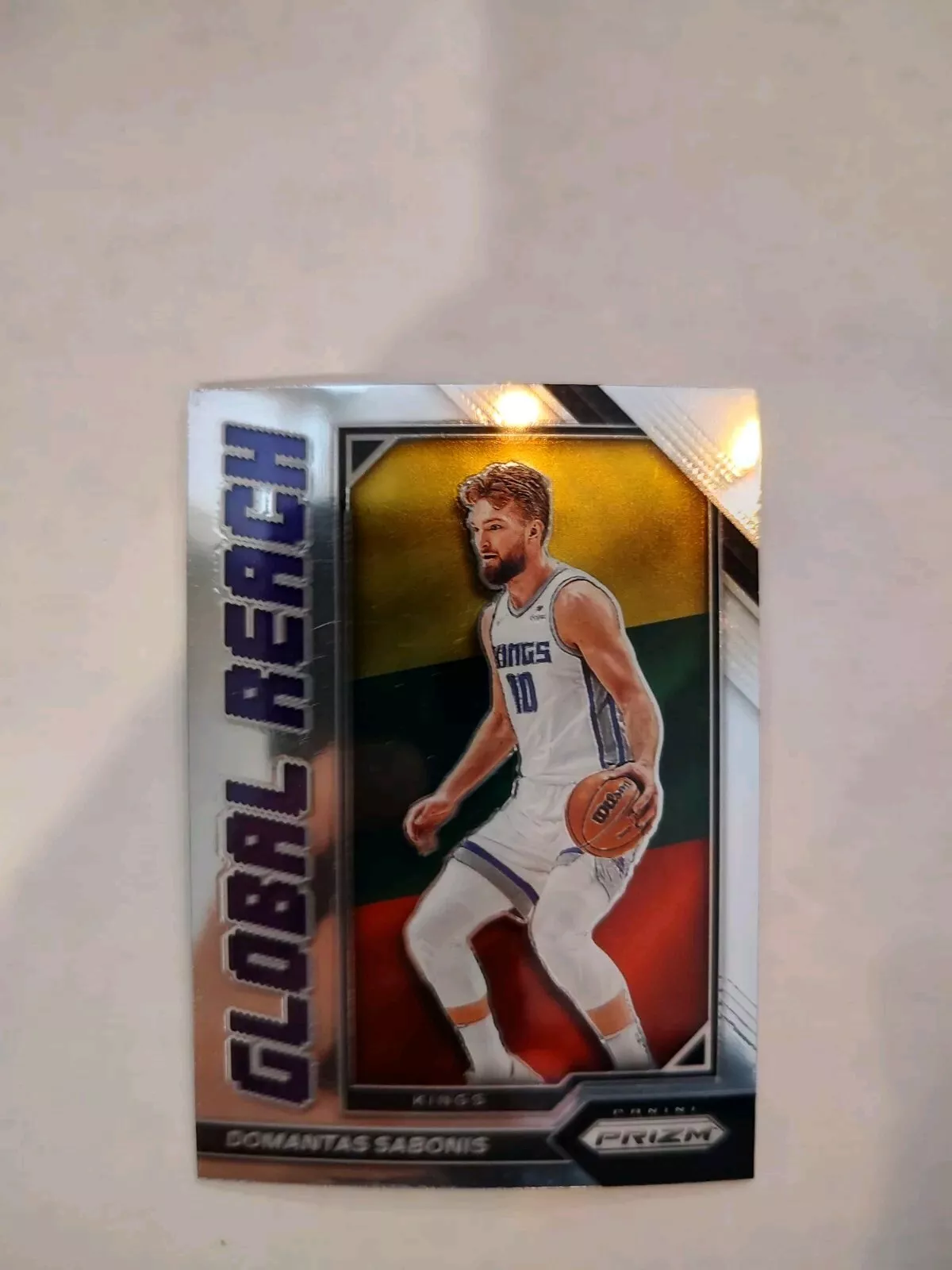 Domantas Sabonis trading card