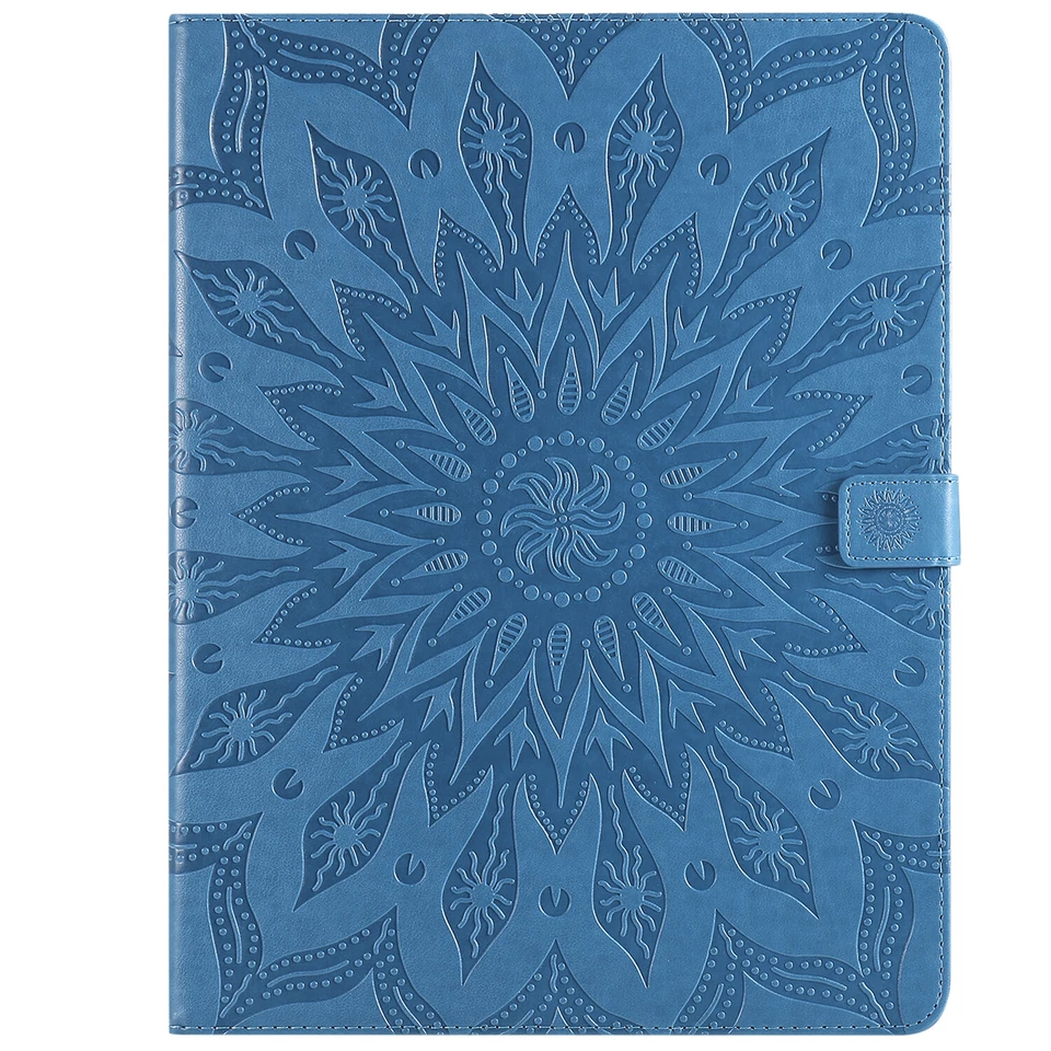 For iPad Pro 12.9 11 iPad 10.2 5 6 Tablet Sun Flower PU Leather Stand Case Cover - Image 2 of 4