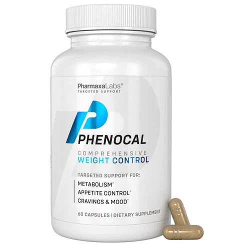 Phenocal Weight Control Supplement - Metabolism & Appetite Support 60 Capsules