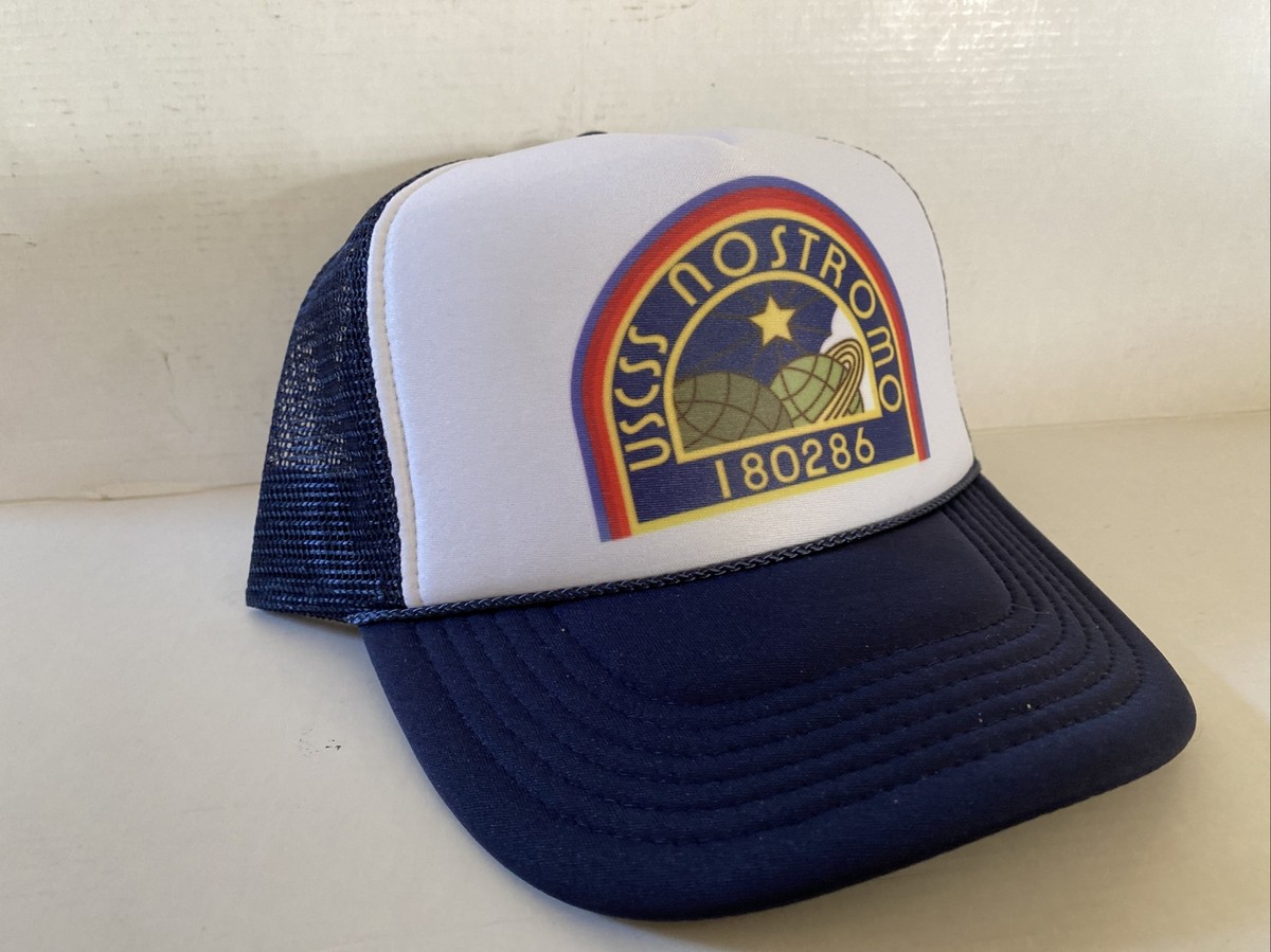 USCSS Nostromo Snapback Cap Alien Weyland Yutani Corp Horror Movie Fans SciF Hat Weyland-yutani Alien Snapback Trucker Cap Embroidered  main image 2