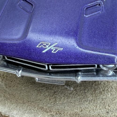 1997 Matchbox Models of Yesteryear Purple YMC12 1971 Dodge Challenger R/T - Picture 6 of 8